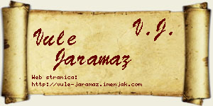 Vule Jaramaz vizit kartica
